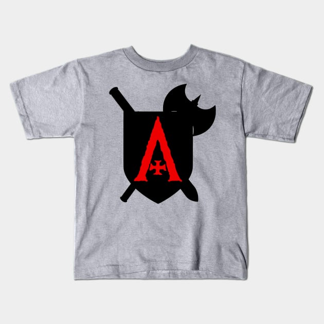 Viking Alchemy Tribe Kids T-Shirt by KZK101